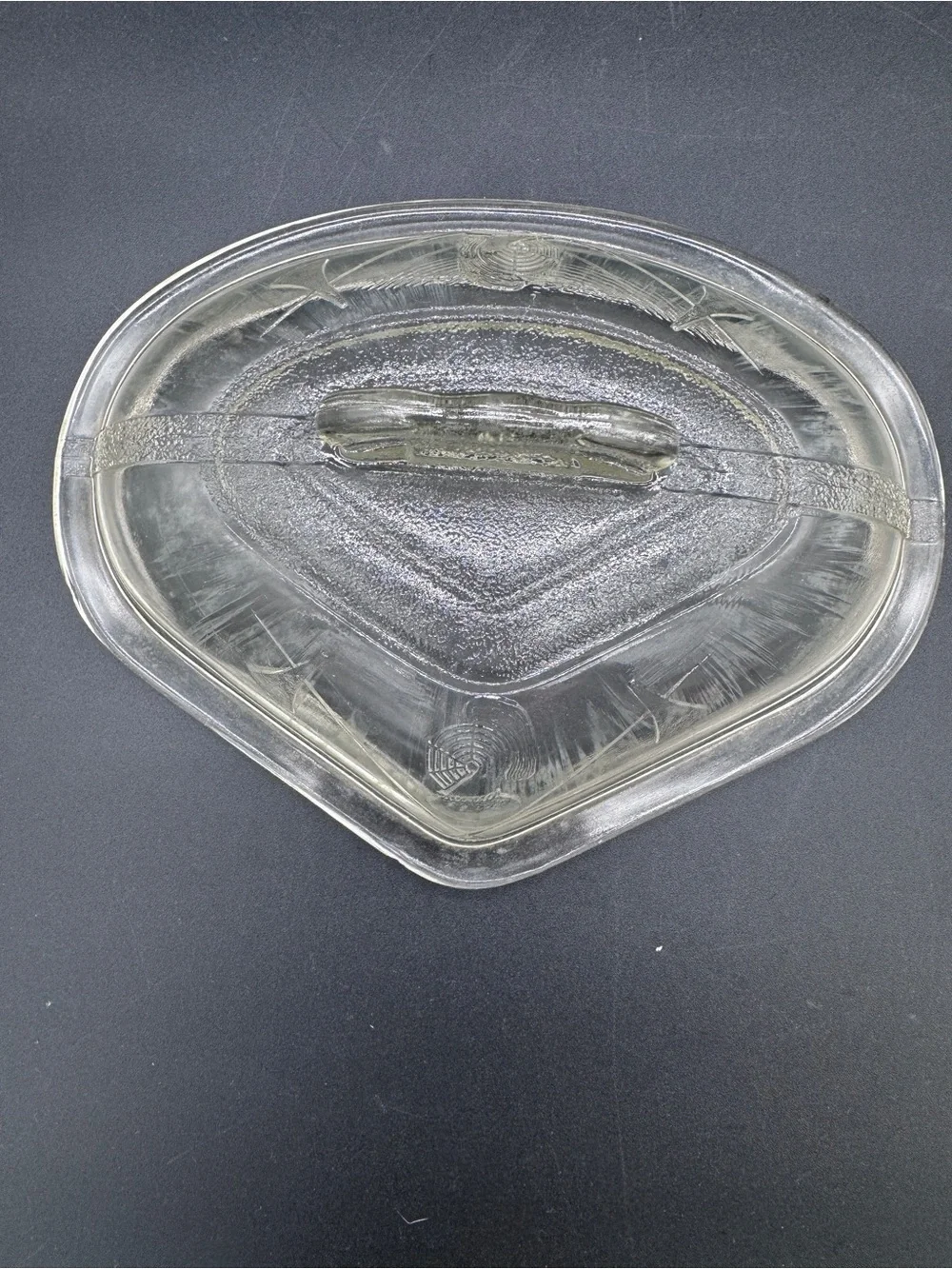 Clear Glass Covered Casserole Dish with Handles